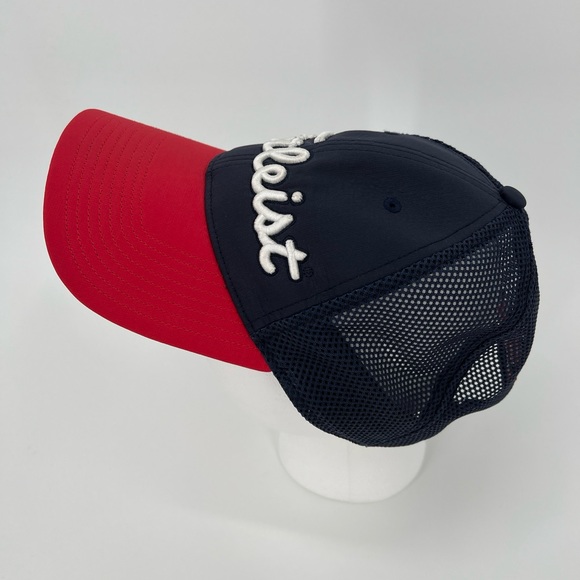 Titleist Adjustable Baseball Cap Golf Hat With American Flag Red White & Blue - Picture 2 of 6